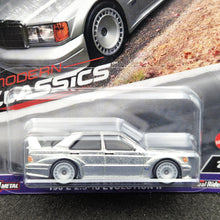 Load image into Gallery viewer, Hot Wheels 2024 1990 Mercedes-Benz 190 E 2.5-16 Evolution II Zamac Modern Classics Car Culture 4/5 New
