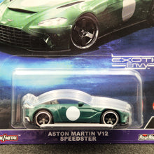 Load image into Gallery viewer, Hot Wheels 2024 Aston Martin V12 Speedster British Racing Green Exotic Envy Car Culture 4/5 New