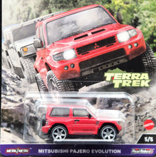 Load image into Gallery viewer, Hot Wheels 2024 Mitsubishi Pajero Evolution Red Terra Trek Car Culture 5/5 New