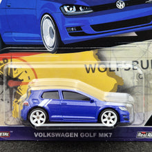 Load image into Gallery viewer, Hot Wheels 2024 Volkswagen Golf MK7 Blue World Tour Car Culture 3/5 New