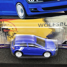 Load image into Gallery viewer, Hot Wheels 2024 Volkswagen Golf MK7 Blue World Tour Car Culture 3/5 New