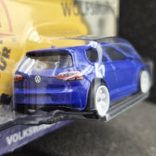 Load image into Gallery viewer, Hot Wheels 2024 Volkswagen Golf MK7 Blue World Tour Car Culture 3/5 New