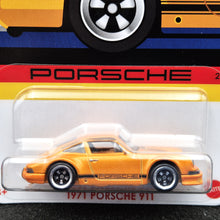 Load image into Gallery viewer, Hot Wheels 2024 1971 Porsche 911 Orange Porsche Series 2/6 New Long Card