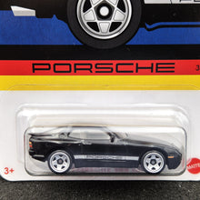 Load image into Gallery viewer, Hot Wheels 2024 1989 Porsche 944 Turbo Black Porsche Series 3/6 New Long Card