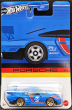 Load image into Gallery viewer, Hot Wheels 2024 Porsche 935 Blue Porsche Series 4/6 New Long Card