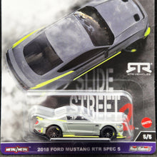 Load image into Gallery viewer, Hot Wheels 2024 2018 Ford Mustang RTR Spec 5 Grey Slide Street 2 - Car Culture 5/5 New