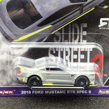Load image into Gallery viewer, Hot Wheels 2024 2018 Ford Mustang RTR Spec 5 Grey Slide Street 2 - Car Culture 5/5 New