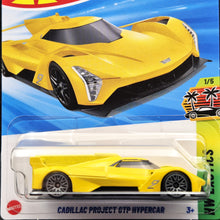 Load image into Gallery viewer, Hot Wheels 2025 Cadillac Project GTP Hypercar Yellow #99 HW Exotics 1/5 New Long Card