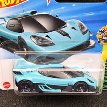 Load image into Gallery viewer, Hot Wheels 2025 Gordon Murray Automotive T.50s Turquoise #190 HW Exotics 3/5 New