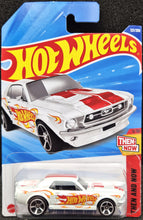 Load image into Gallery viewer, Hot Wheels 2025 '67 Ford Mustang Coupe White #121 Then and Now 1/10 New Long Card