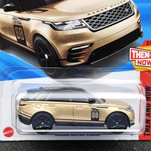 Load image into Gallery viewer, Hot Wheels 2025 Range Rover Velar Champagne #122 Then and Now 2/10 New Long Card