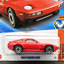 Load image into Gallery viewer, Hot Wheels 2025 1983 Porsche 928S Red #250 Muscle Mania 10/10 New Long Card