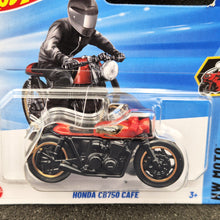Load image into Gallery viewer, Hot Wheels 2025 Honda CB750 Cafe Red #150 HW Moto 1/5 New