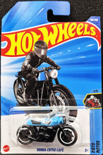 Load image into Gallery viewer, Hot Wheels 2025 Honda CB750 Cafe Turquoise #150 HW Moto 1/5 New Long Card