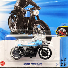 Load image into Gallery viewer, Hot Wheels 2025 Honda CB750 Cafe Turquoise #150 HW Moto 1/5 New Long Card