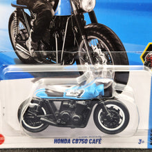 Load image into Gallery viewer, Hot Wheels 2025 Honda CB750 Cafe Turquoise #150 HW Moto 1/5 New Long Card