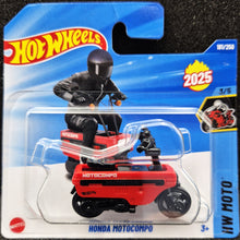Load image into Gallery viewer, Hot Wheels 2025 Honda Motocompo Red #181 HW Moto 3/5 New