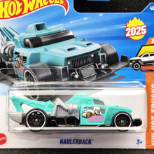 Load image into Gallery viewer, Hot Wheels 2025 Haulerback Seafoam #42 HW Hot Trucks 3/10 New Long Card