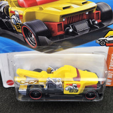 Load image into Gallery viewer, Hot Wheels 2025 Haulerback Yellow #42 HW Hot Trucks 3/10 New Long Card