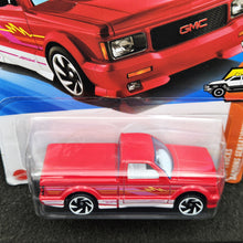 Load image into Gallery viewer, Hot Wheels 2025 '91 GMC Syclone Red #119 HW Hot Trucks 8/10 New Long Card
