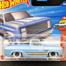 Load image into Gallery viewer, Hot Wheels 2025 '83 Chevy Silverado Light Blue #157 HW Hot Trucks 9/10 New