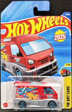 Load image into Gallery viewer, Hot Wheels 2025 Kei Swap Red #11 HW Art Cars 1/10 New Long Card