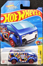 Load image into Gallery viewer, Hot Wheels 2025 The Vanstar Blue #35 HW Art Cars 3/10 New Long Card