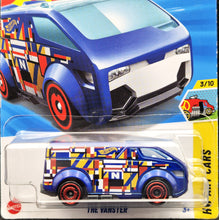 Load image into Gallery viewer, Hot Wheels 2025 The Vanstar Blue #35 HW Art Cars 3/10 New Long Card