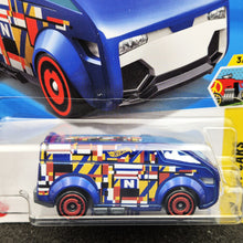 Load image into Gallery viewer, Hot Wheels 2025 The Vanstar Blue #35 HW Art Cars 3/10 New Long Card