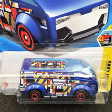 Load image into Gallery viewer, Hot Wheels 2025 The Vanstar Blue #35 HW Art Cars 3/10 New Long Card