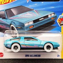 Load image into Gallery viewer, Hot Wheels 2025 DMC DeLorean Turquoise #36 HW Art Cars 5/10 New