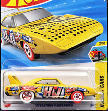 Load image into Gallery viewer, Hot Wheels 2025 '70 Plymouth Superbird Yellow #87 HW Art Cars 7/10 New Long Card