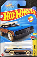 Load image into Gallery viewer, Hot Wheels 2025 Long Bloc Blue #135 HW Art Cars 9/10 New Long Card