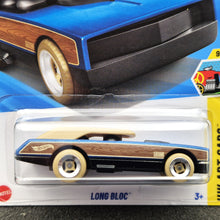 Load image into Gallery viewer, Hot Wheels 2025 Long Bloc Blue #135 HW Art Cars 9/10 New Long Card