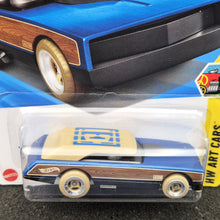 Load image into Gallery viewer, Hot Wheels 2025 Long Bloc Blue #135 HW Art Cars 9/10 New Long Card