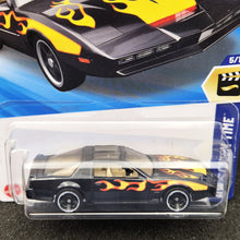 Load image into Gallery viewer, Hot Wheels 2025 K.I.T.T (1982 Pontiac Firebird) Black #83 HW Screen Time 5/10 New Long Card
