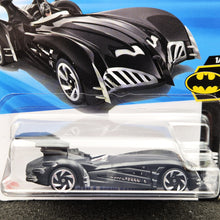 Load image into Gallery viewer, Hot Wheels 2025 Batman &amp; Robin Batmobile Black #2 Batman 1/5 New Long Card