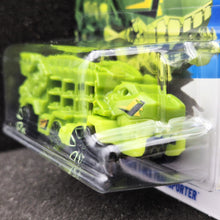 Load image into Gallery viewer, Hot Wheels 2025 HW Ultimate T-Rex Transporter Lime Green #156 Experimotors 4/10 New