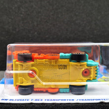 Load image into Gallery viewer, Hot Wheels 2025 HW Ultimate T-Rex Transporter Orange #156 Experimotors 4/10 New Long Card