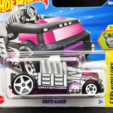 Load image into Gallery viewer, Hot Wheels 2025 Crate Racer Dark Grey #160 Experimotors 5/10 New