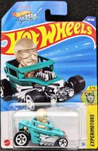 Load image into Gallery viewer, Hot Wheels 2025 Skull Shaker Turquoise #118 Experimotors 3/10 New Long Card