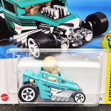 Load image into Gallery viewer, Hot Wheels 2025 Skull Shaker Turquoise #118 Experimotors 3/10 New Long Card