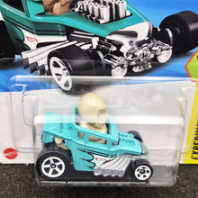 Load image into Gallery viewer, Hot Wheels 2025 Skull Shaker Turquoise #118 Experimotors 3/10 New Long Card