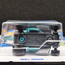 Load image into Gallery viewer, Hot Wheels 2025 Skull Shaker Turquoise #118 Experimotors 3/10 New Long Card