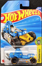 Load image into Gallery viewer, Hot Wheels 2025 Speed Driver Blue #206 Experimotors 8/10 New Long Card