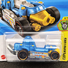 Load image into Gallery viewer, Hot Wheels 2025 Speed Driver Blue #206 Experimotors 8/10 New Long Card