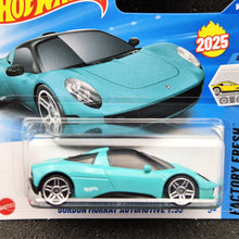 Load image into Gallery viewer, Hot Wheels 2025 Gordon Murray Automotive T.33 Teal #90 Factory Fresh 4/5 New Long Card