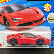 Load image into Gallery viewer, Hot Wheels 2025 Ferrari SF90 Stradale Red #191 Factory Fresh 5/5 New