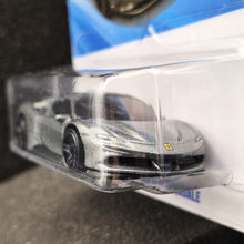 Load image into Gallery viewer, Hot Wheels 2025 Ferrari SF90 Stradale Dark Grey #191 Factory Fresh 5/5 New Long Card