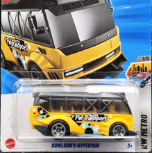 Load image into Gallery viewer, Hot Wheels 2025 Kowloon'd Hypervan Black #6 HW Metro 1/5 New Long Card